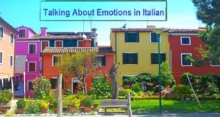 Bench in front of homes on the island of Murano where people can talk about their emotions
